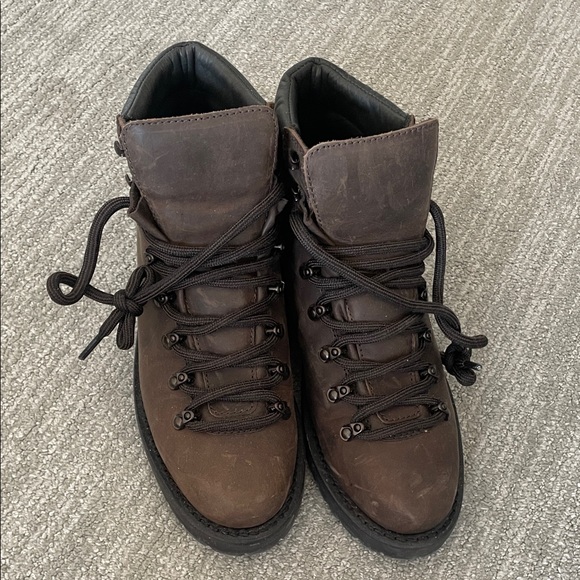 Thursday Boot Company Men's Dark Brown Leather Hiking Boots size 7.5